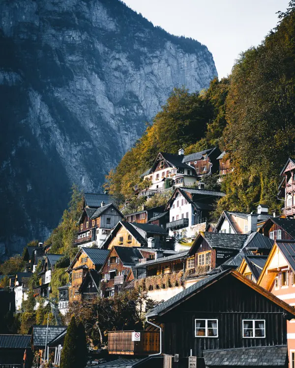 une village perché de montagne