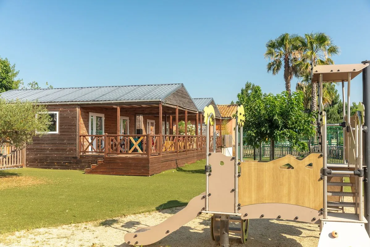 mobil-home en camping